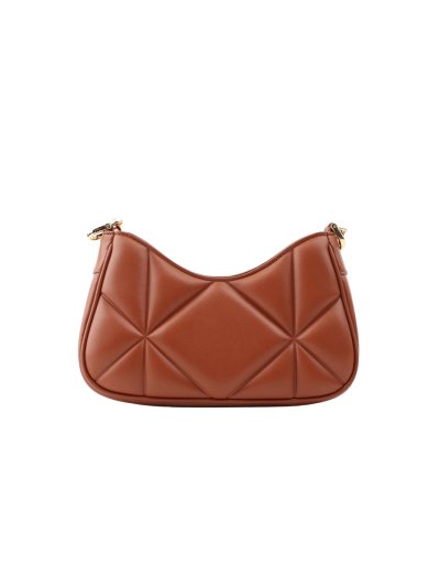 THE EMBOSSED Q HOBO SHOULDER BAG